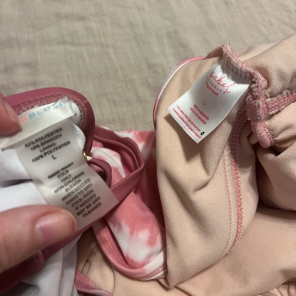 Pink Blush and Ingrid & Isabel maternity swimsuits Large - Picture 7 of 7